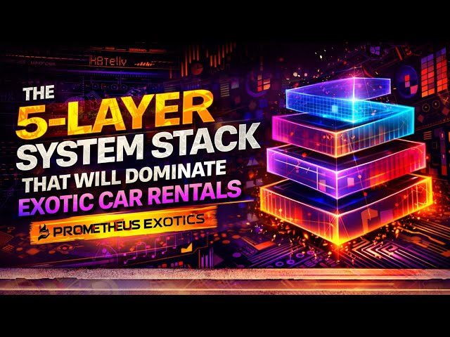 The 5-Layer System Stack That Will Dominate Exotic Car Rentals | Prometheus Exotics