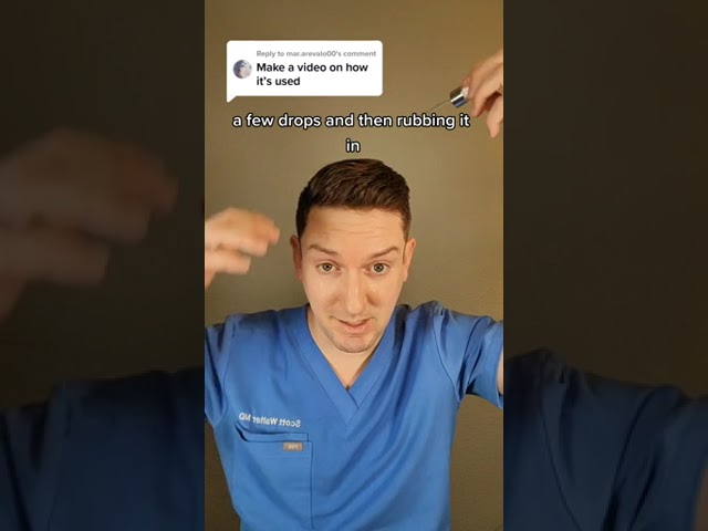 HOW TO apply rosemary oil for HAIR LOSS - A dermatologist Explains.