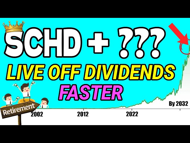 Combine SCHD with THIS High Yield ETF to Live Off Dividends Faster!