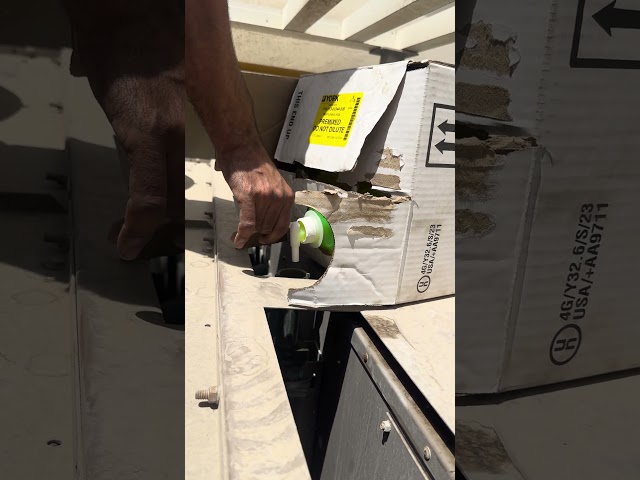Glycol Refill in York YVAA Chiller | HVAC Tech Tips #chiller  #viral  #cool #viralvideo  #shorts