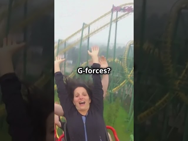 The Physics of Roller Coasters: Thrills & Chills Explained #RollerCoasterPhysics #Gravity #inertia