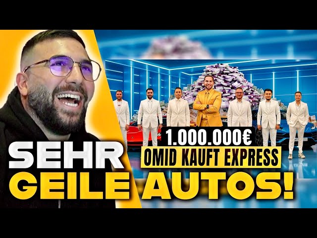 OMID WIRD GEPACKT, DAS HÄSSLICHSTE AUTO EVER & ESPRESSO GEHT AUF HAMID?! 😱🤣 Omid Kauft Express 🔥 