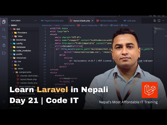 Nepal's Largest Learning IT Platform | Code IT #laravel
