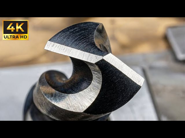 The Best Way To Sharpen A Drill Bit In Just 3 Minutes – The Secret Of A 65 Year Old Worker!