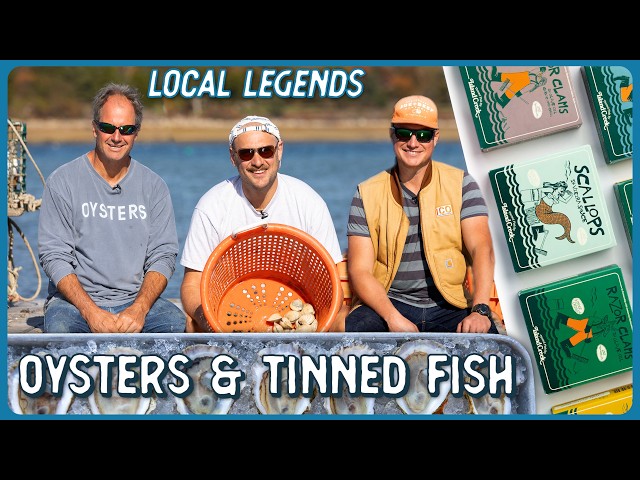 America's First Craft Seafood Cannery: Oysters, Clams & Caviar! | Local Legends | Brad Leone