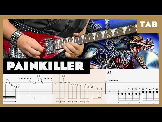 Judas Priest - Painkiller - Guitar Tab | Lesson | Cover | Tutorial