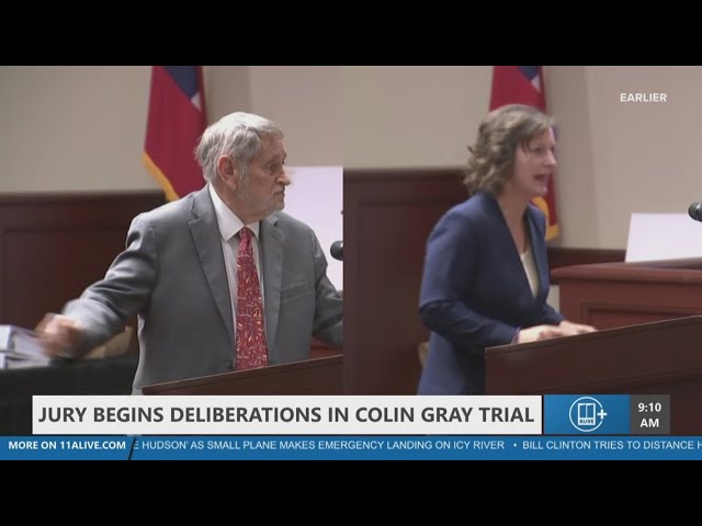 Jury begins deliberations in Colin Gray trial
