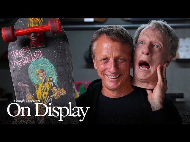 Tony Hawk Shows Off $1 Million+ Skateboard Collection: The "900" & Kurt Cobain Original | On Display