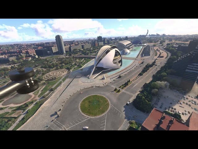Microsoft Flight Simulator 2024 - Valencia (Spanien) 4K HDR Gameplay