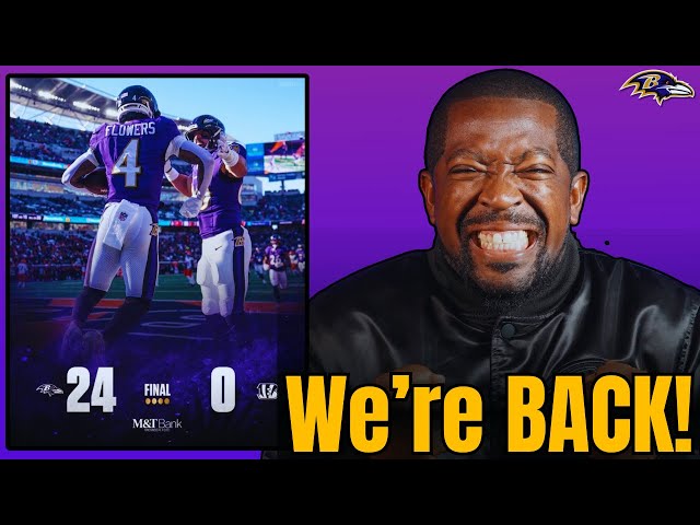 RAVENS VS BENGALS - MY POSTGAME THOUGHTS!
