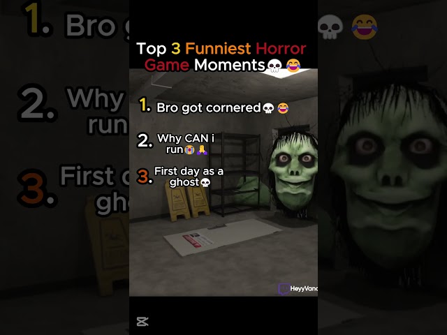 Top 3 FUNNIEST Horror Game Moments PART 2… I Can’t Breathe! 😂💀