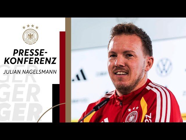 RE-LIVE | Pressekonferenz der Nationalmannschaft mit Julian Nagelsmann | WM-Qualifikation