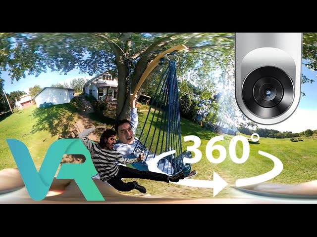 Flying Through The Air Like A Ninja - 360 Degree Virtual Reality