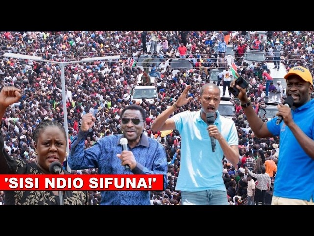 Live : Breaking|| Sifuna,Babu Owino,Otengo address the Nation!