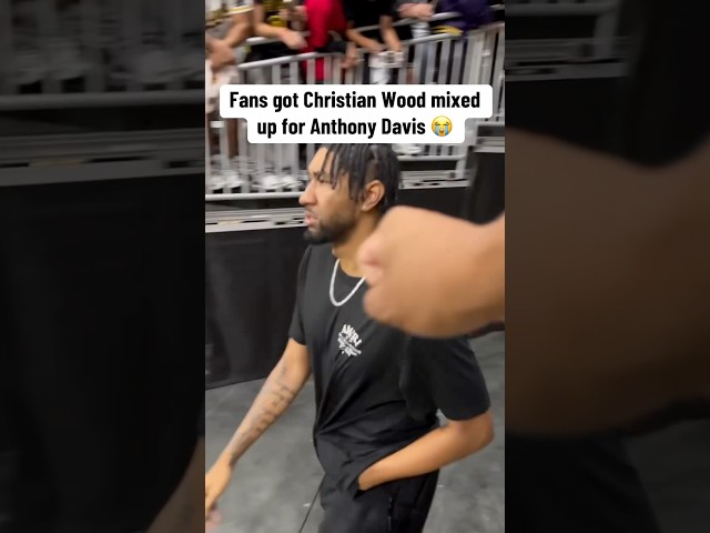 Fans Got Christian Wood Confused For Anthony Davis 😅 (via jessielunchbox/TT)