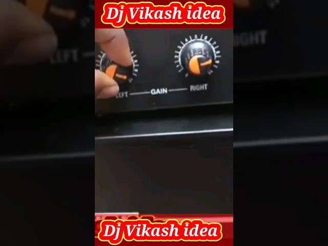 DjSarzen DA20 Distributor Amplifier Volumeकितना रखें(dj sarzen voice)#sorts #sarzen #djvikashidea