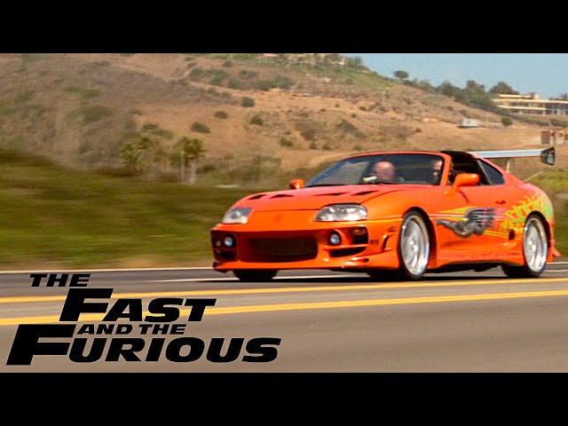 The Fast and the Furious… but it’s only Brian O’Conner’s 1994 Toyota Supra Mk4