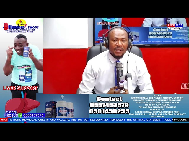 YOU ARE WATCHING OMAN NKOSUO MORNING SHOW ON BILLIONAIRES TV