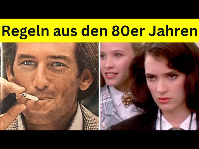 Normal Then, Impossible Today! Things From the 80s That Are No Longer Acceptable