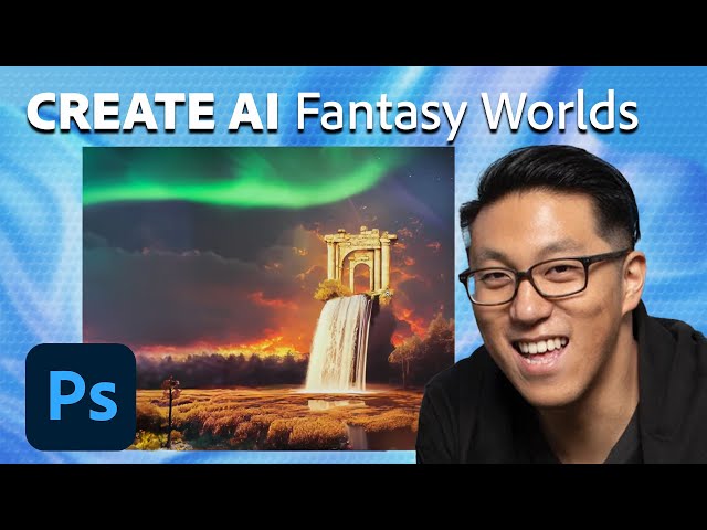 Design Your Fantasy World in Photoshop (beta) | Tutorial for Beginners | Adobe Photoshop