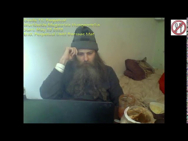 Grade 11:Part 614 Worldwide Megacrisis Hungerstrike+ Edmonton Courthouse #3 (Day 321)