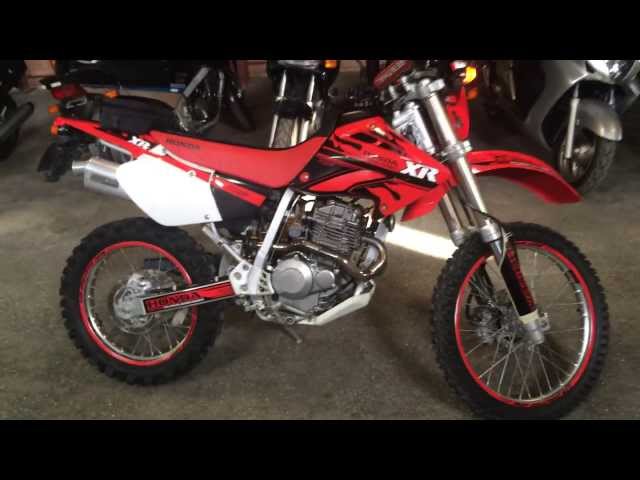Мотоцикл HONDA XR250