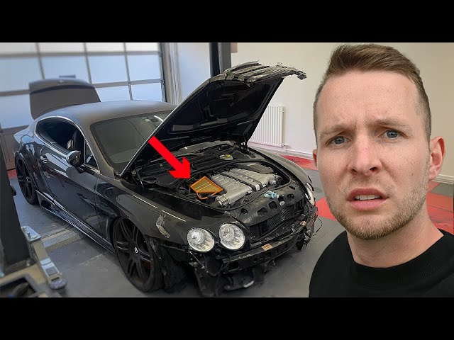 I FOUND THE REASON WHY NOBODY WANTED TO BUY THIS WRECKED BENTLEY MANSORY