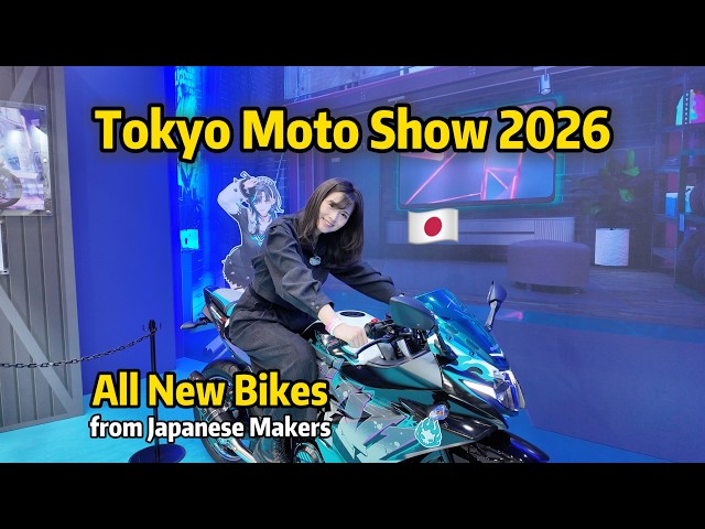 Walkaround & Motorcycle Reviews at 🇯🇵 Moto Show 2026 | Honda, Yamaha, Kawasaki & Suzuki