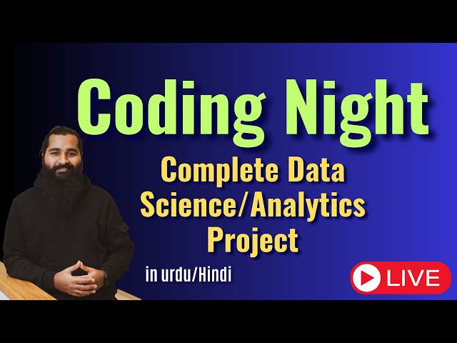 Coding Night for Data Science and Data Analytics Project