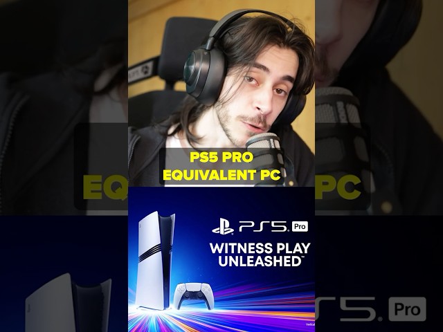PS5 Pro Equivalent Gaming PC
