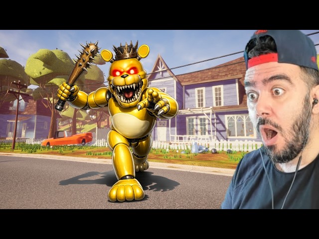 ÇOK HIZLI FREDDYBEAR GERI GELDI  - HELLO NEIGHBOR MODS