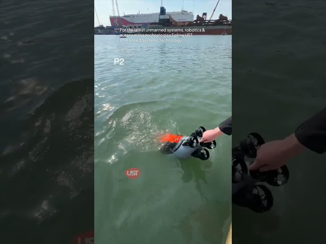 Penguin-Inspired Drone Swims Like a Robot – Meet the Quadroin by Evologic