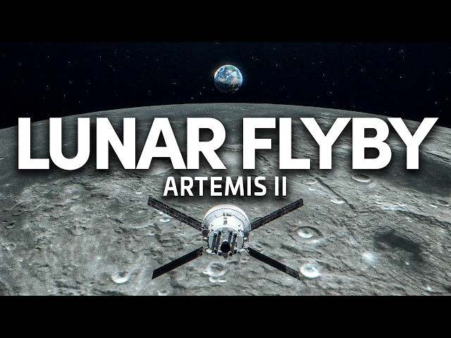 Astronauts Make Closest Approach to The Moon - Artemis II Lunar Flyby