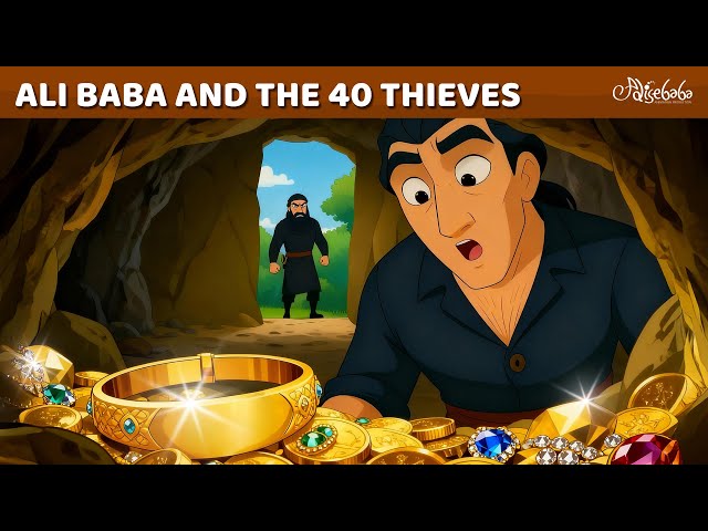 Ali Baba and the 40 Thieves 💰⚔️ Bedtime Stories for Kids in English | Fairy Tales