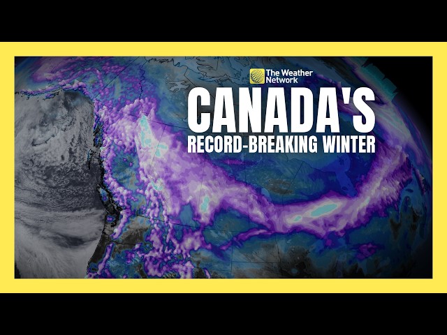 Record-Breaking Winter: Canada's Strange Snowfall Season | #forecast