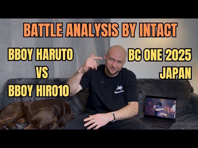 Battle analysis Haruto vs Hiro10 at Red Bull BC ONE 2025 world final // by bboy Intact