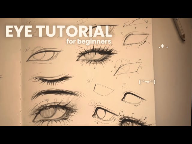How I Draw Eyes | Beginner Friendly Tutorial 
