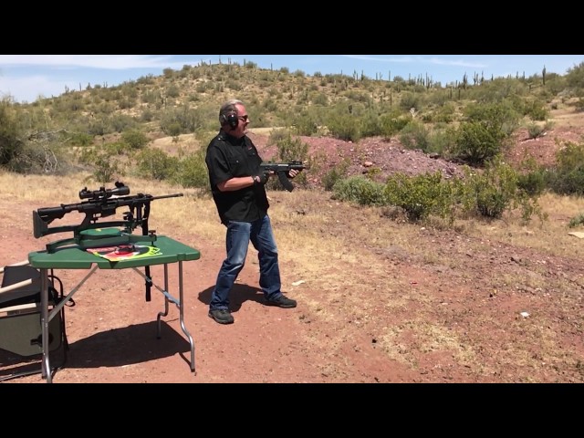 Shooting the Micro Draco AK-47 pistol