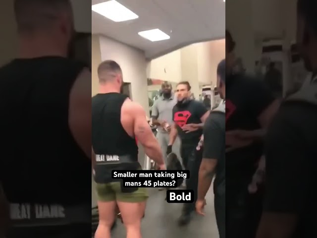 Dont take a gym bros weights while hes on it #gym #mma #fitness #lifting #muscles #fight