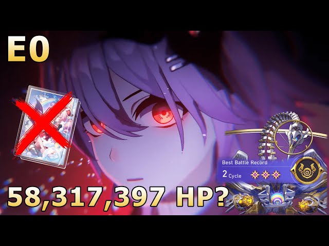 The Power Of Friendship | E0 Evernight + Cyrene Dual DPS 3-Star 58M HP Aquila | AA 3.7