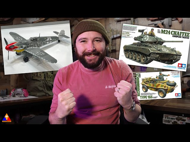 THREE INCREDIBLE NEW TAMIYA KITS in 2026!! | BREAKING Scale Modeling News