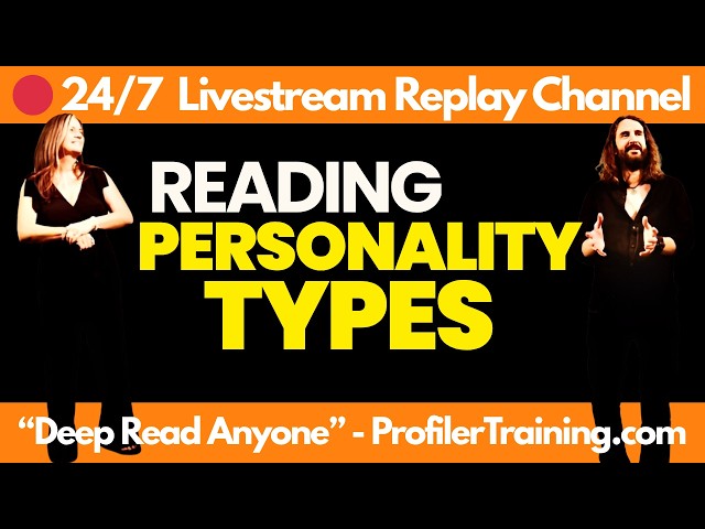 Personality Profiler Training — 24/7 Livestream Replay - ProfilerTraining.com