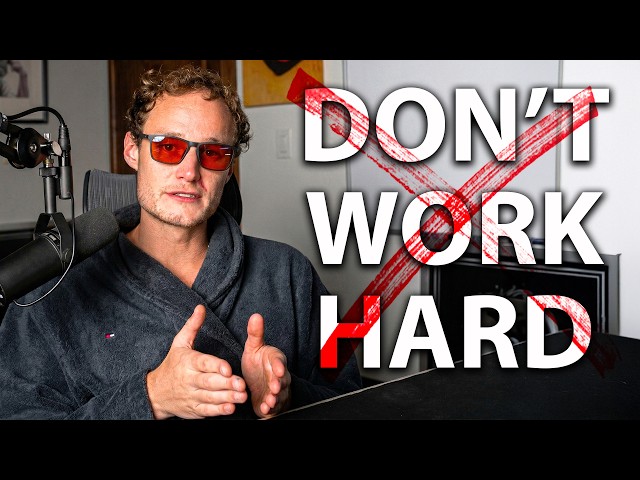 Hard Work Is NOT The Key To Getting Rich