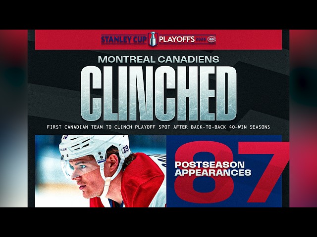 Canadiens Are IN 🚨Caufield, Suzuki, & Montreal’s Best Plays of the Season