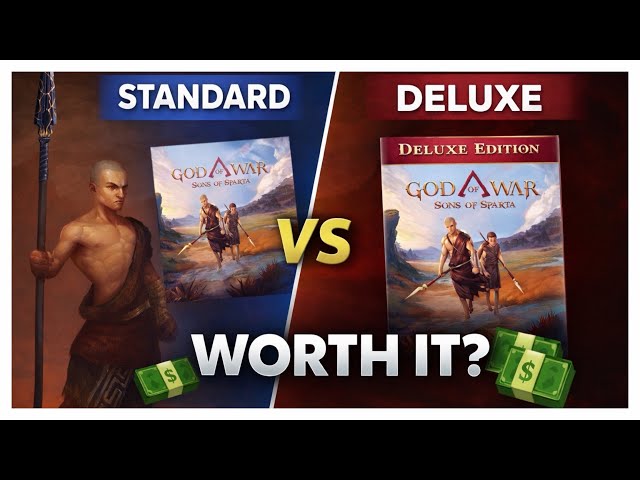 God of War: Sons of Sparta – Standard vs Deluxe… Which One Should You Buy?