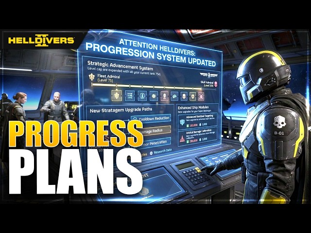 Helldivers 2 New Level Cap & Ship Progression Major Patch Update
