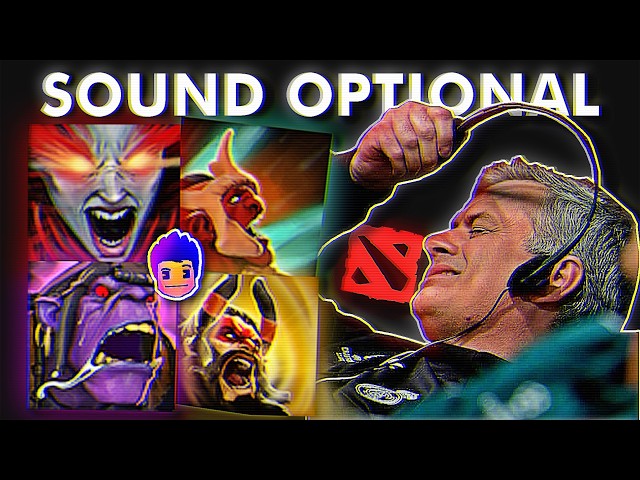 DOTA 2: A Competitive Game that Doesn’t Need Sound