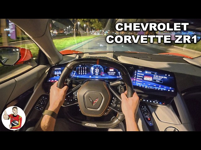 2026 Chevrolet Corvette ZR1 POV Night Drive (3D Audio)(ASMR)