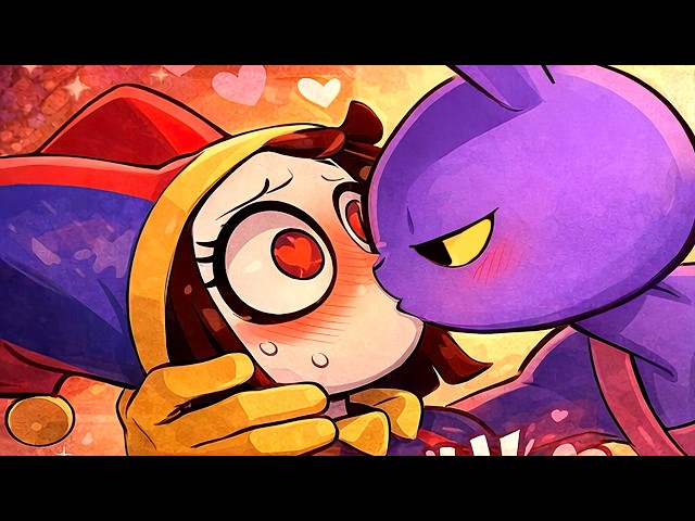 An Unexpected Kiss 💋| Jax x Pomni | The Amazing Digital Circus Comic | TADC