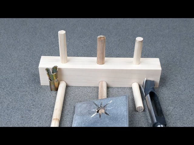 Woodworking tips and tricks for beginners | How to make and use dowels